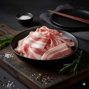 豚⾁スライス すき焼き⽤ Pork Sliced For Sukiyaki or Shabu-shabu